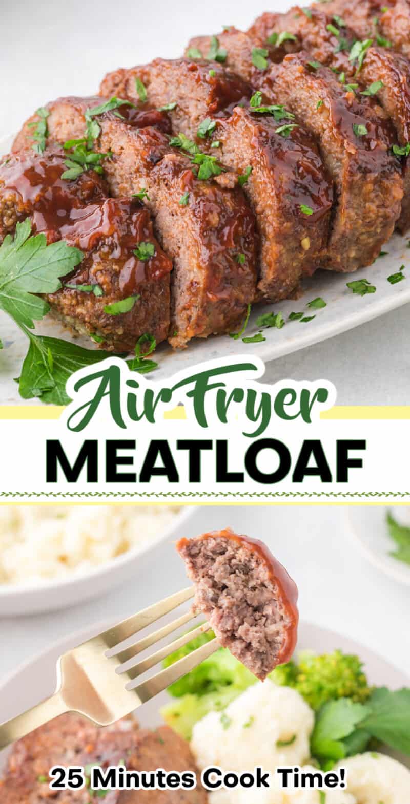 food, with Air Fryer Meatloaf