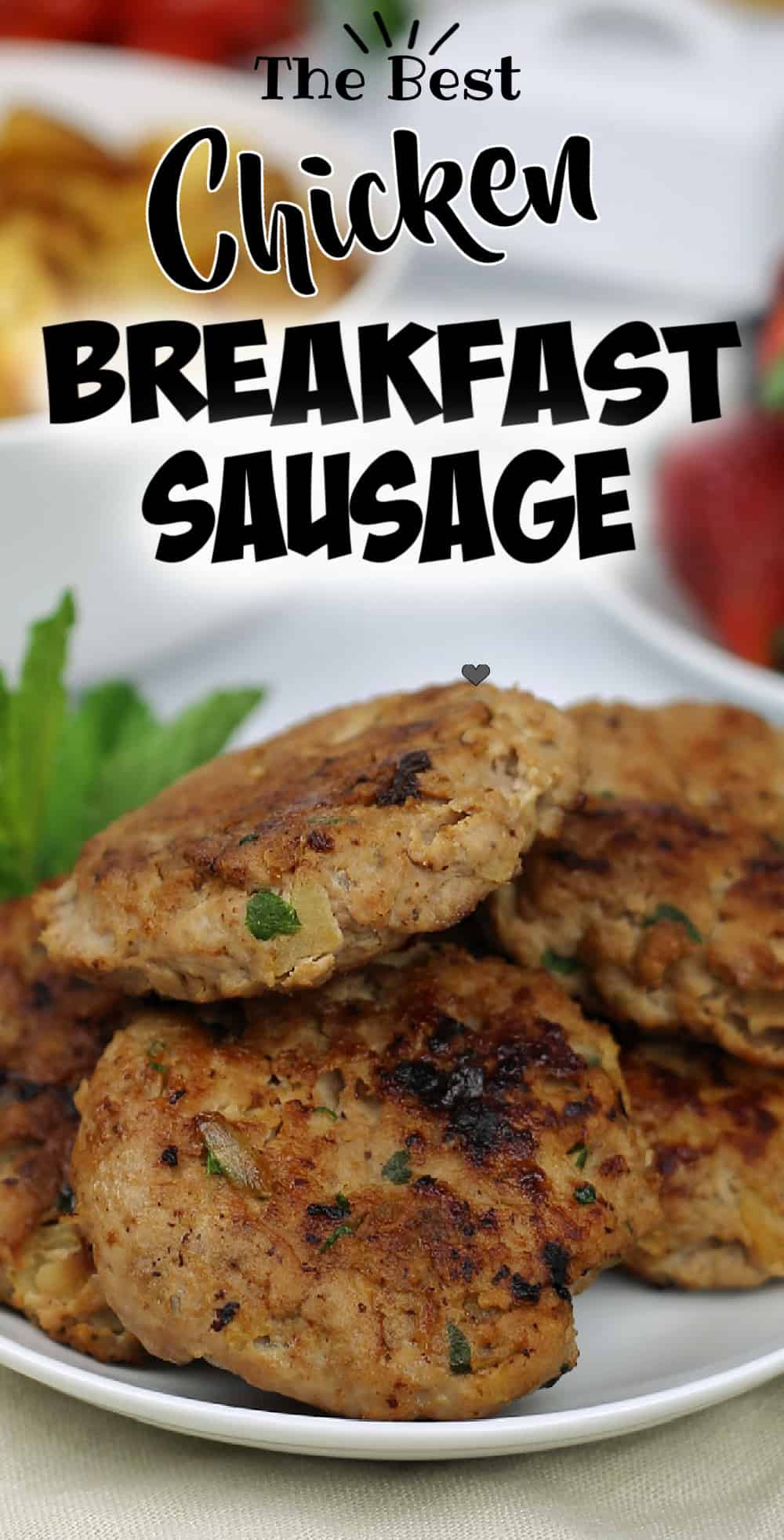 Homemade Chicken Breakfast Sausage