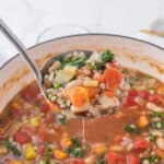 food, with Vegetable Barley Soup