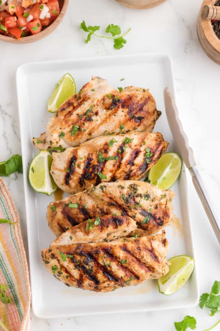food, with Margarita Grilled Chicken
