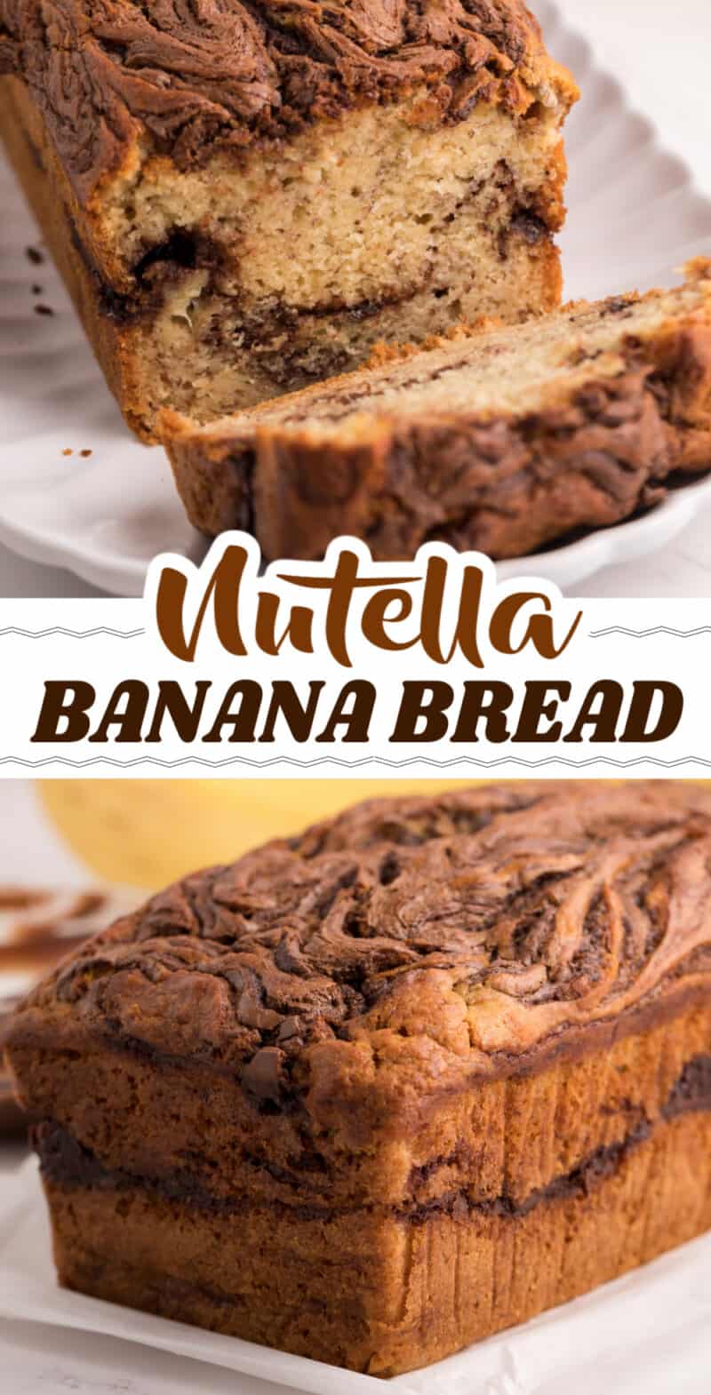 food, with Nutella Banana Bread
