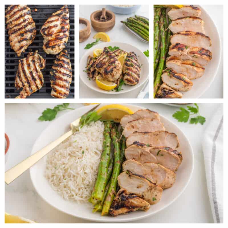 food, with Grilled Greek Chicken