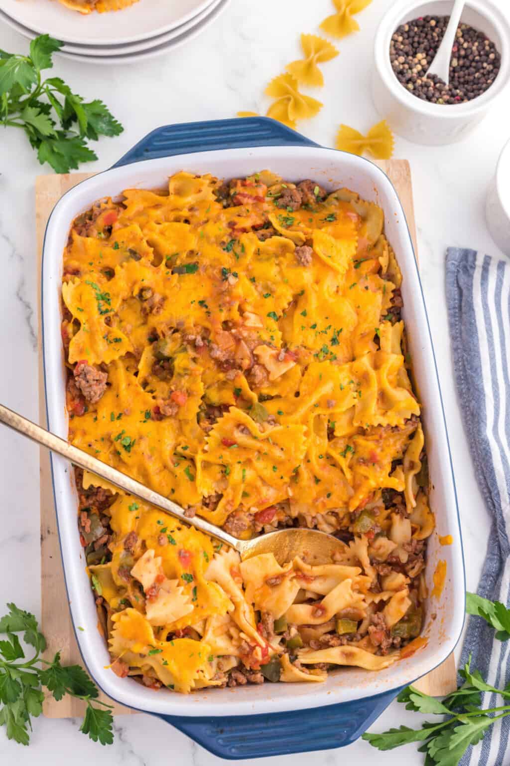 Easy Sloppy Joe Casserole - My Organized Chaos