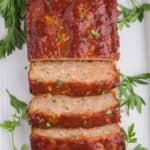food, with Ground Chicken Meatloaf