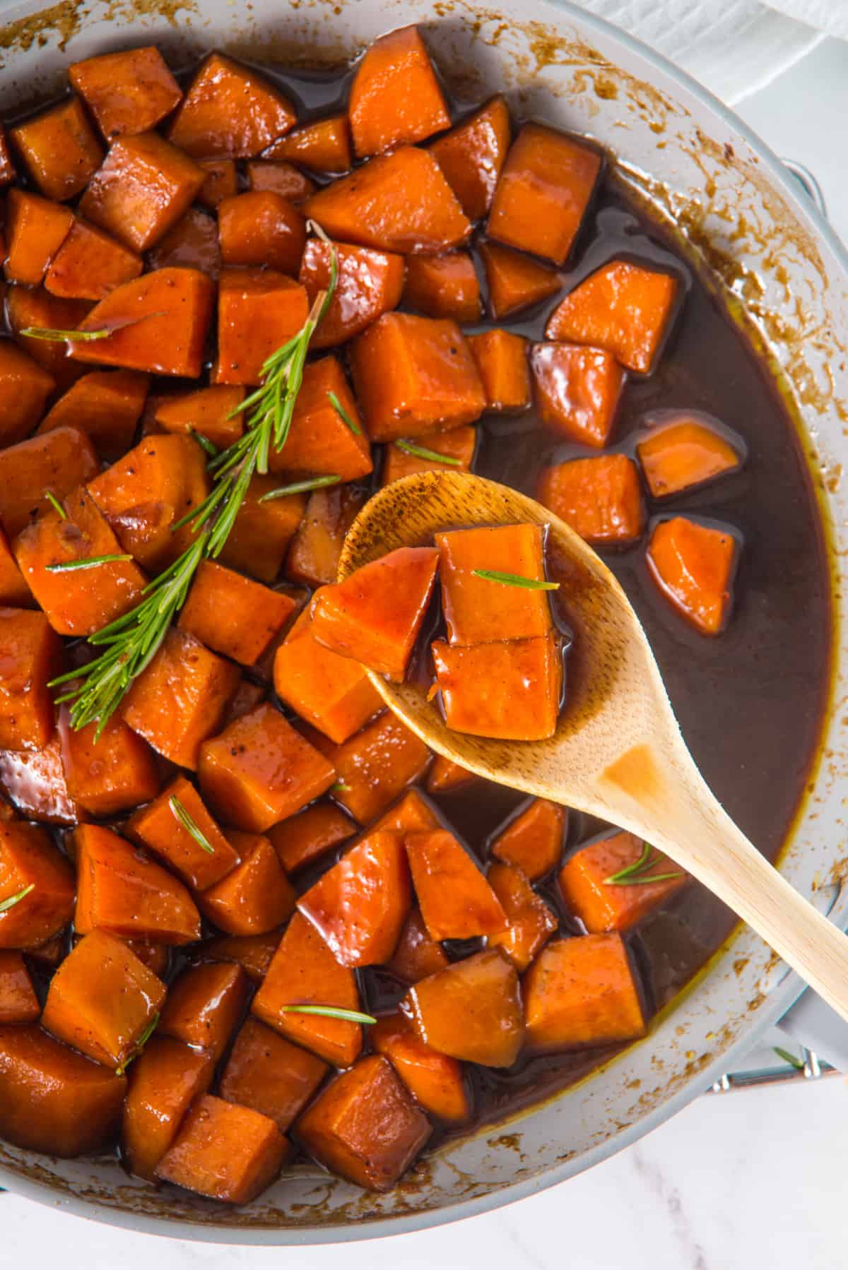 Stovetop Candied Sweet Potatoes