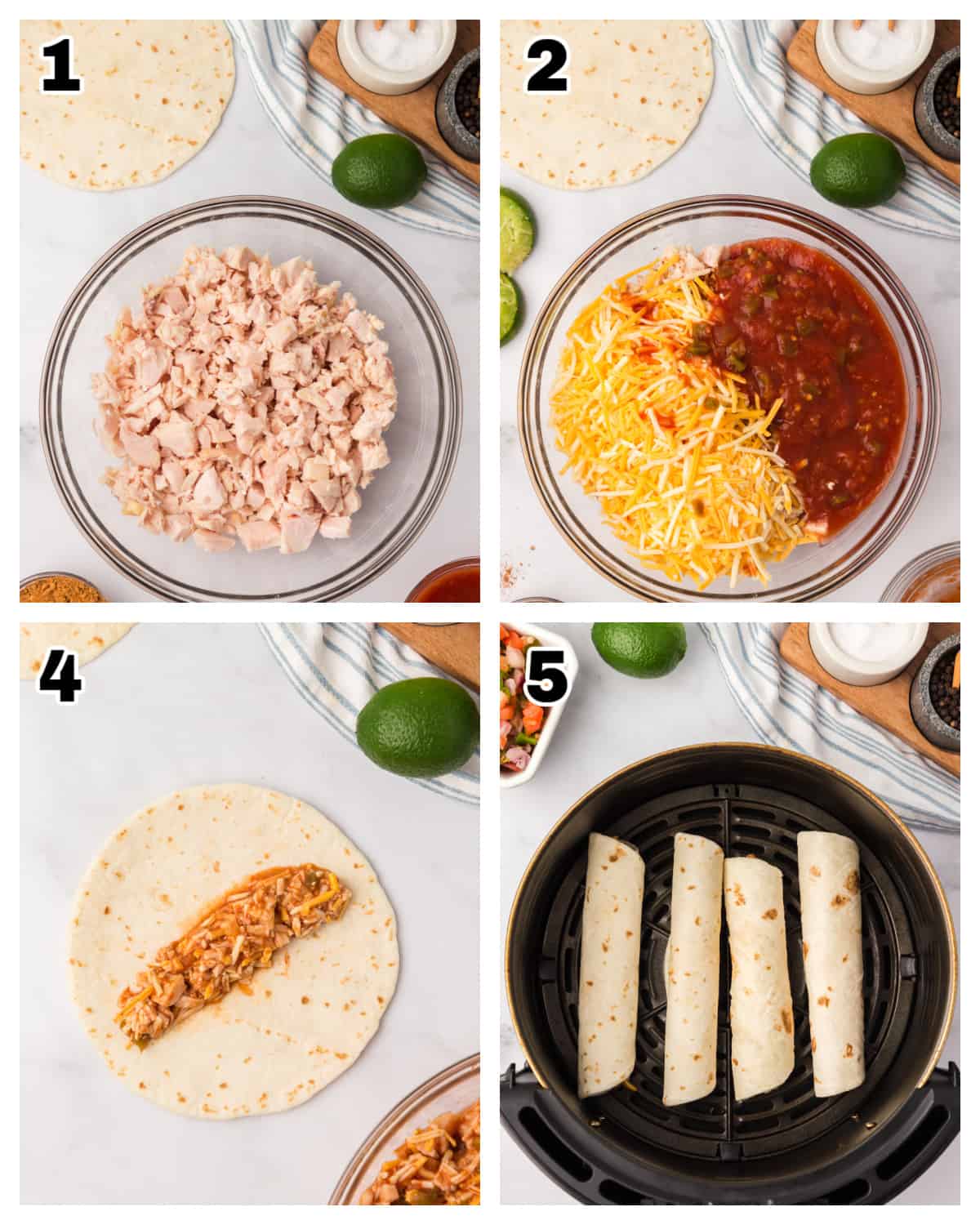 food, how to make Chicken Taquitos