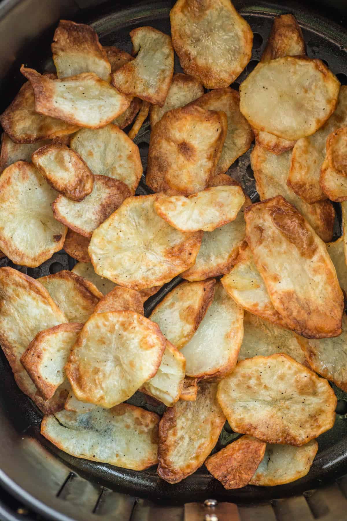 food, Air Fryer Potato Chips