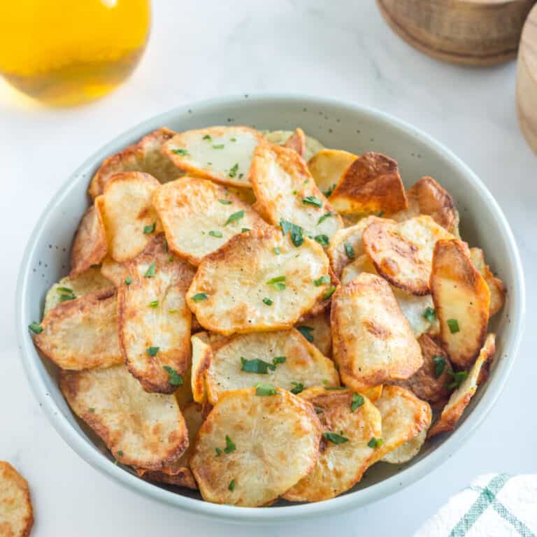 food, with Air Fryer Potato Chips