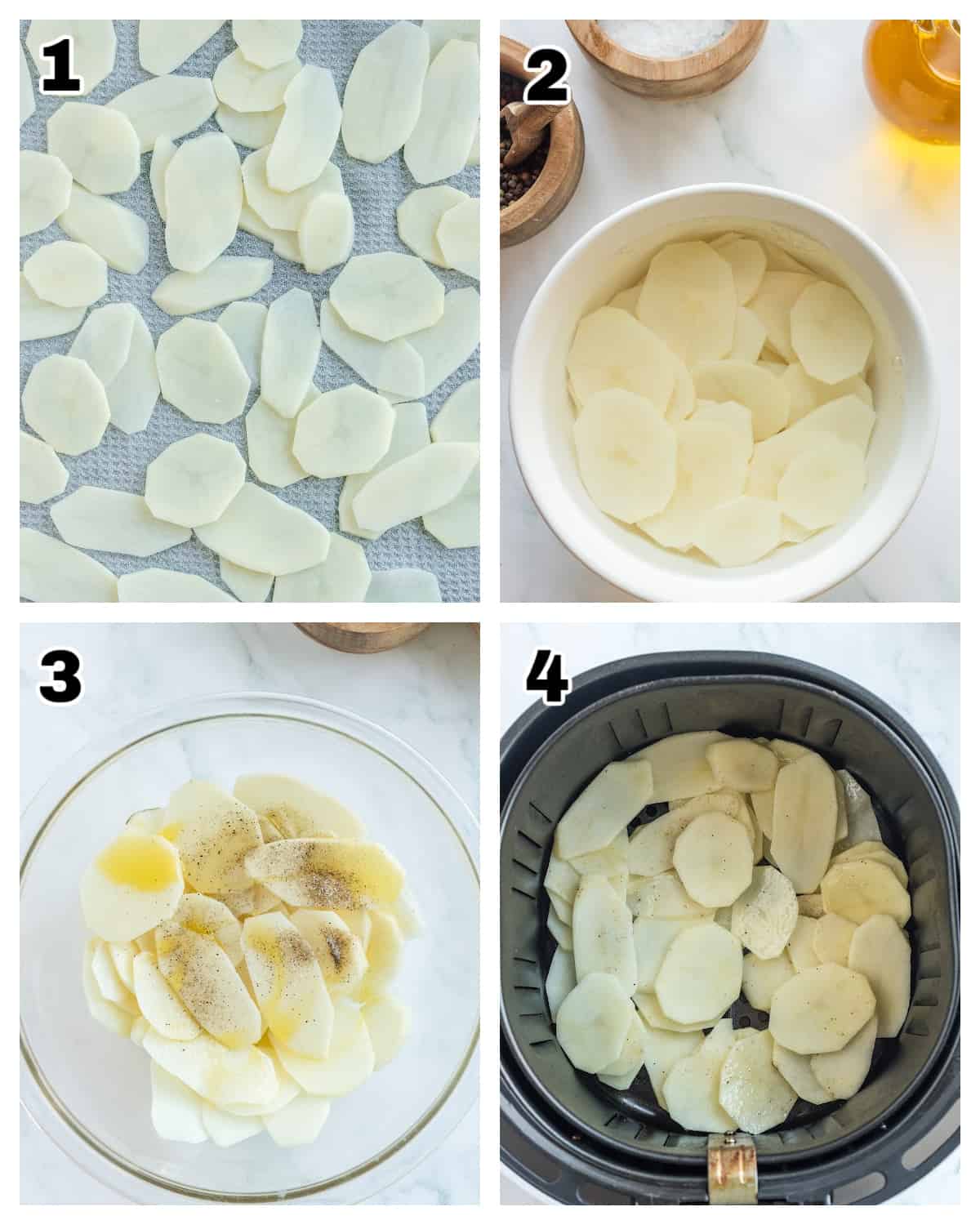 food, how to make Air Fryer Potato Chips
