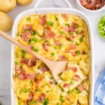 food, with Loaded Potato Casserole