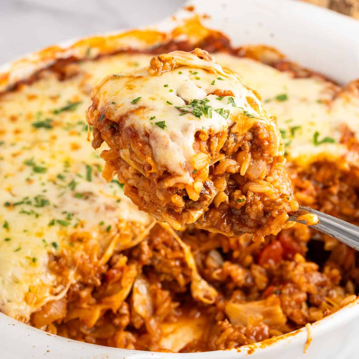 food, with Stuffed Cabbage Casserole