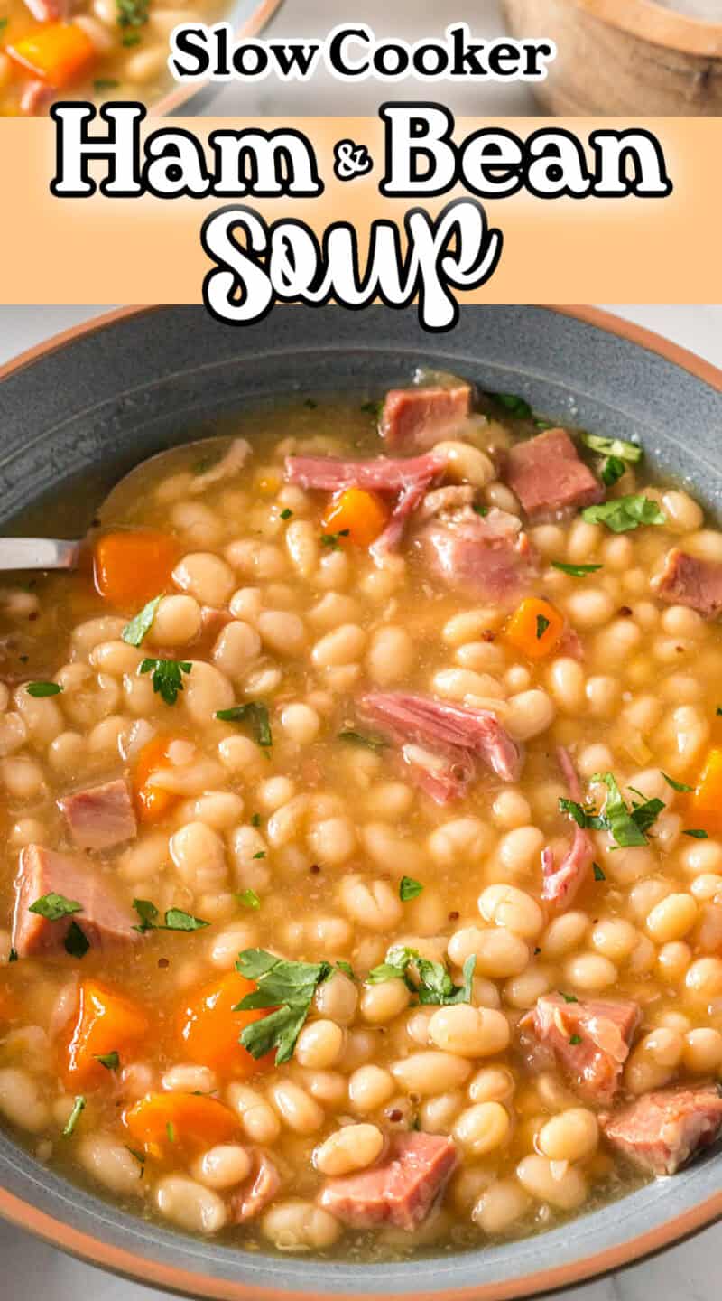 food, with Crockpot Ham and Bean Soup