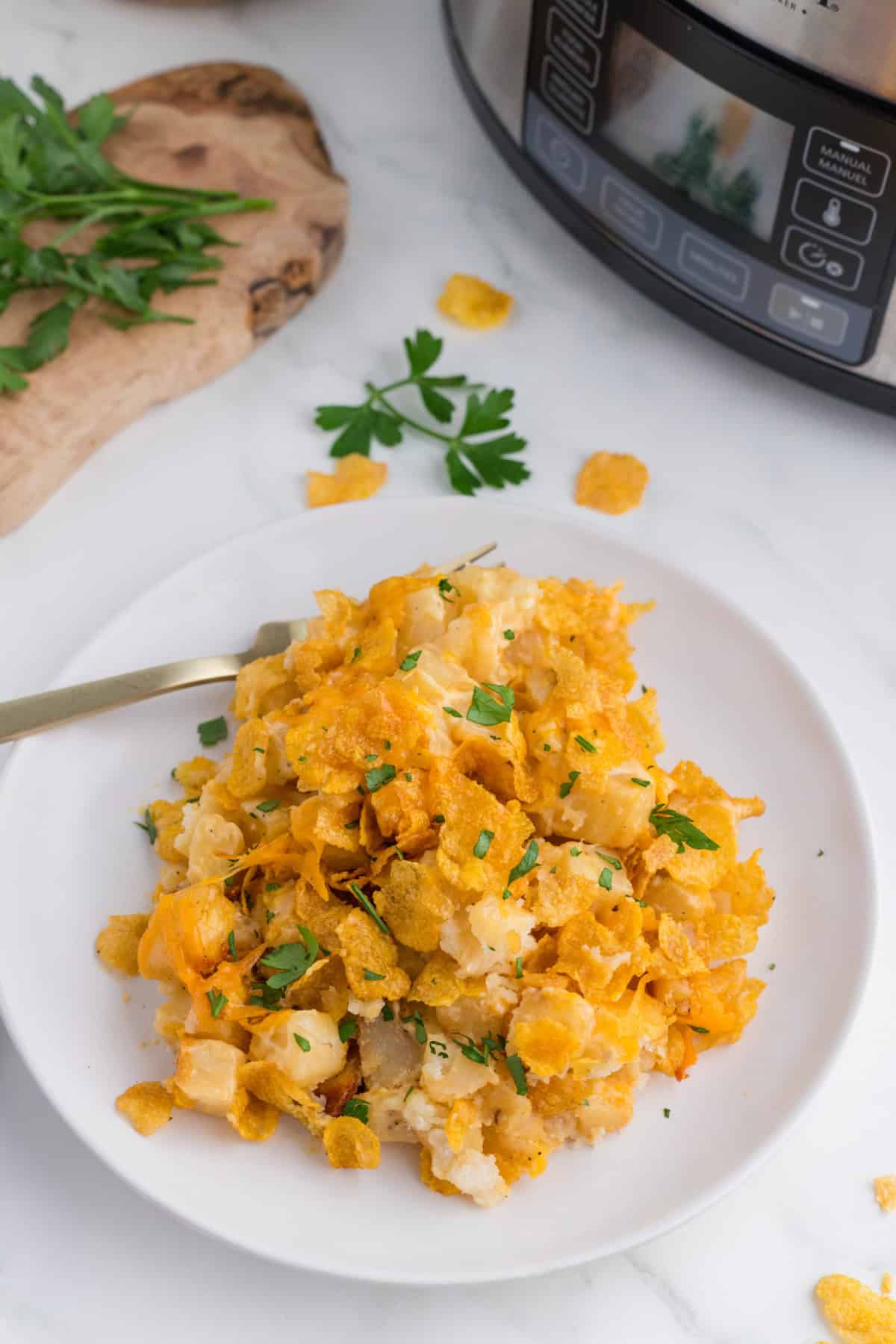 food, with Crockpot Funeral Potatoes