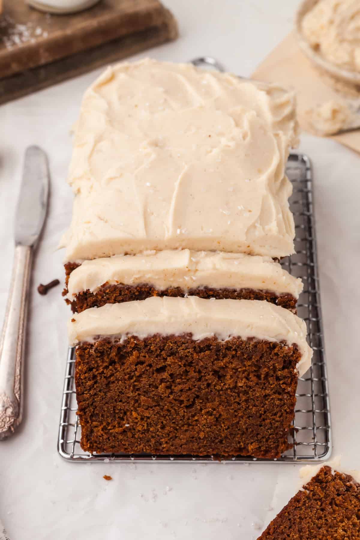 food, with Gingerbread Loaf