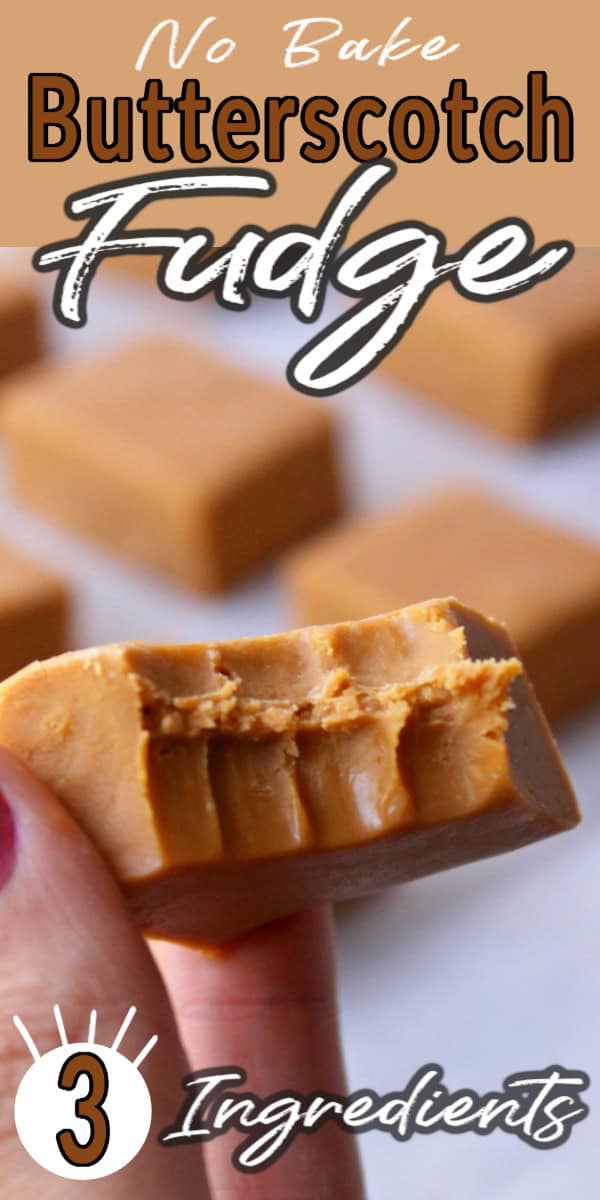 food, with Butterscotch Fudge