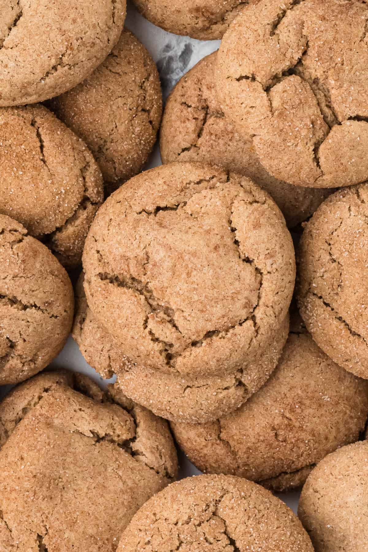 a bunch of Spice Cake Mix Cookies.