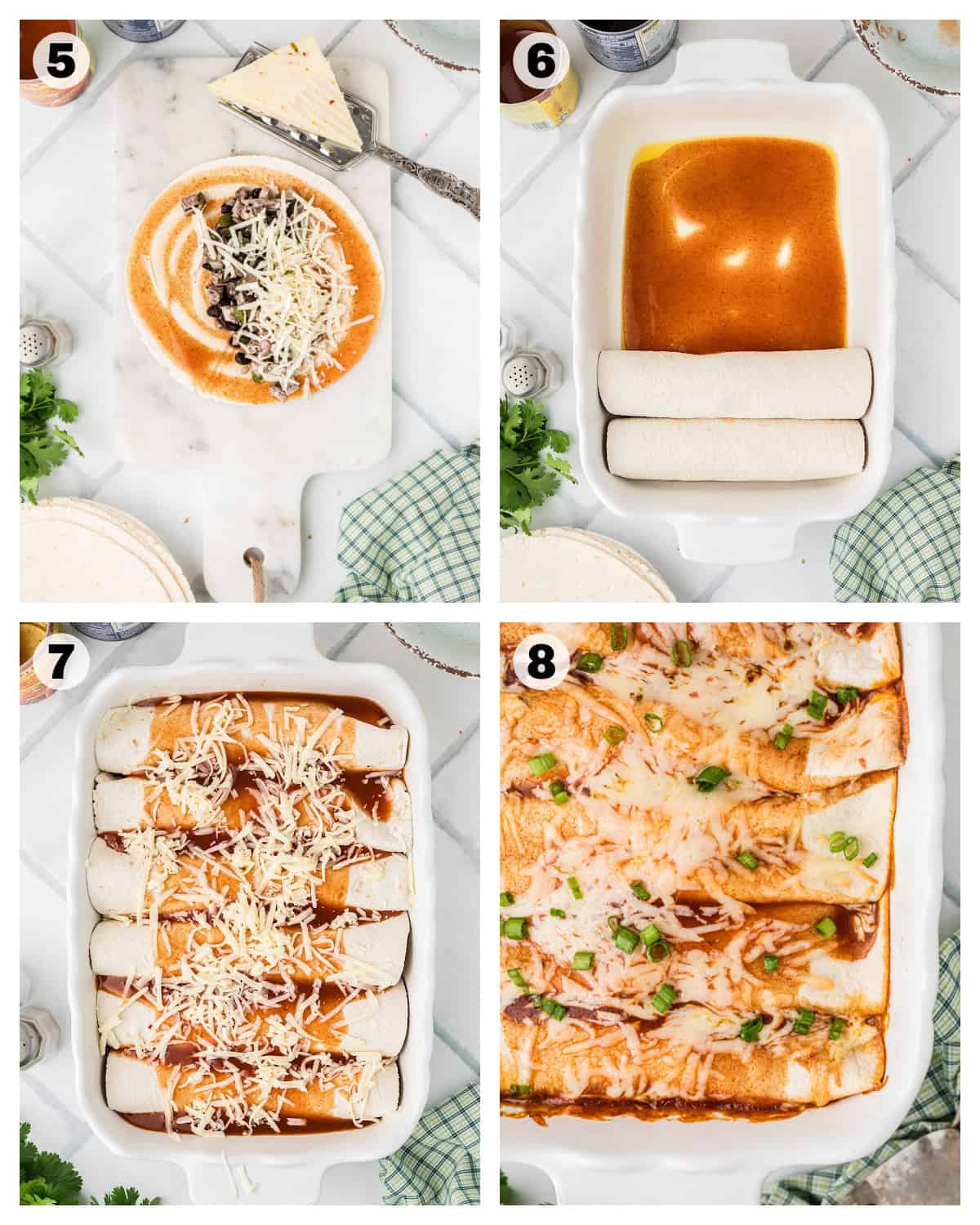 How to make Turkey Enchiladas.